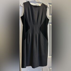 EUC Calvin Klein Elegant Black Sleeveless Sheath Dress